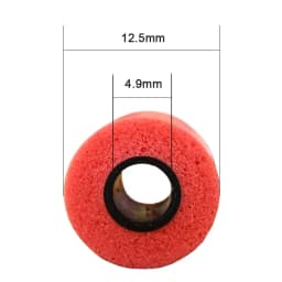 4.9 mm 1Pair Soft Memory Foam Earbuds Earmuffs For KZ QCY Headphones Noise Isolation Eartips For Sony Samsung Earphone