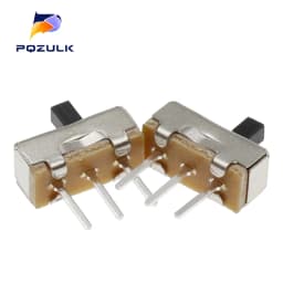20PCS Toggle Switch SS12D00 DIP Slide Switch 3Pins SS12D00G3 The Power Switch Hand Shank 3MM
