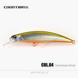 COUNTBASS Sinking Minnow 45mm 60mm 70mm 80mm 95mm Hard Baits Fishing Lures Wobblers Crankbaits Perch Leurre Angler’s Lure