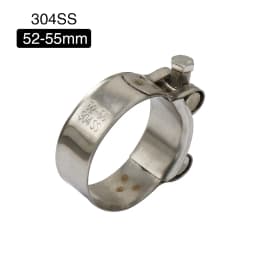 Sclmotos-Universal 26-63mm Stainless Steel Motorcycle Exhaust Hose Clamp Clip For Honda For Suzuki Slip-on Muffler Silencers