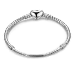 Big Sale Handmade Pan Bracelets for Women Original 925 Sterling Silver Heart Snake Chain Bangle Bracelet DIY Jewelry Fit Beads