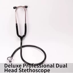 Deluxe Dual Head Medical Stethoscope Doctor Cardiology Stethoscope Professional Doctor Stethoscope Medical Devices for Nurse Vet