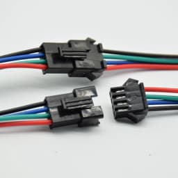5pairs/10pcs 2pin 3pin 4pin JST LED Connectors 15cm Long Male and Female Connector for 3528 5050 WS2811 WS2812 LED Strip Tape