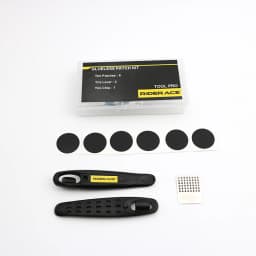 Bicycle Glueless Chip Patches Kit Tyre Tire Lever Wheel Repair Tool MTB Mountain Bike Road Inner Tire Piece Cycling Accessories