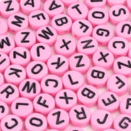 100/200/300/500pc Mixed English Round Square Letter Beads Heart Alphabet Beads Acrylic Beads for Jewelry Making DIY Accessories