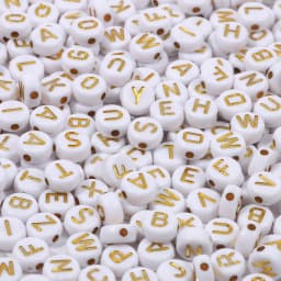 100/200/300/500pc Mixed English Round Square Letter Beads Heart Alphabet Beads Acrylic Beads for Jewelry Making DIY Accessories