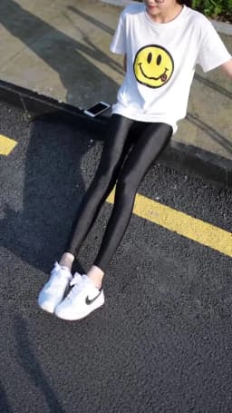 Women Spring Autumn Large Size Leggings Lady Summer Knee Length Short Pants Casual Stretched Skinny Shine Neon Shorts Capris