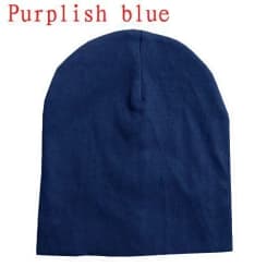 6M-3Y Baby Knitted Hat Scarf Set Solid Color Cotton Hip Hop Beanie Warm Toddler Cap for Boys Girls Spring Autumn Winter