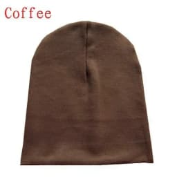 6M-3Y Baby Knitted Hat Scarf Set Solid Color Cotton Hip Hop Beanie Warm Toddler Cap for Boys Girls Spring Autumn Winter