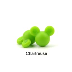 LOFCA Silicone Beads Mouse Beads 20pcs/lot Food Grade Silicone Beads Colorful Chew Necklace Bracelet Bangle Jewelry Making