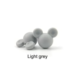 LOFCA Silicone Beads Mouse Beads 20pcs/lot Food Grade Silicone Beads Colorful Chew Necklace Bracelet Bangle Jewelry Making