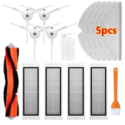 For XiaoMi Roborock S5 S50 S51 S55 S6 S60 S6 Pure Vacuum Cleaner Spare Parts HEPA Filter Mop Cloth Side / Main Brush Accessories
