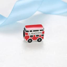 Original 925 Sterling Silver Charms Love London Bus Guard Pendant Beads Fit Brand Bracelets Necklaces Women DIY Jewelry