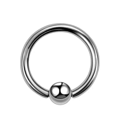 1PC Titanium CBR Piercings Captive Bead Rings BCR Ball Closure Nipple Nose Hoop Septum Rings Lip Eyebrow Tragus Earrings Jewelry