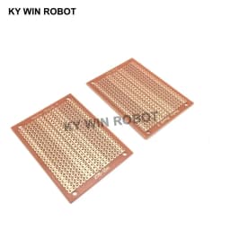 2pcs/lot DIY Prototype Paper PCB Universal Experiment Matrix Circuit Board Two Holes Three Connected Hole Single Hole 5x7CM