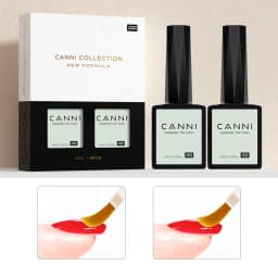 CANNI 9ml Black White HEMA TPO FREE Gel Varnish Color High Quality Long Lasting Soak Off Neon UV LED Lamp Curing Art Nail Gel