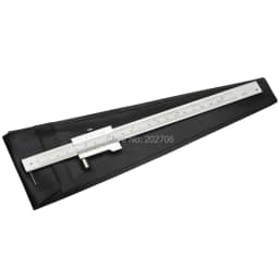0-250mm 300mm 400mm 500mm Stainless Steel Parallel Marking Vernier Caliper Marking Gauge with Carbide Scriber Marking Gauge Tool