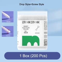 400/200 Pcs Double Head Cotton Swab Women Makeup Lipstik Buds Tip Sticks Nose Ear Cleaning Health Care Tools Bastoncillos Oidos
