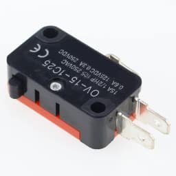 10pcs/lot Large Micro Switch V-15-1C25, Silver Point V-15-IC25 Microwave Oven, Contact Switch, Copper Point Tact Switch