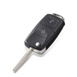 KEYYOU Remote Car Key Shell Flip Folding Car Key for VW for Volkswagen Golf 4 5 Passat B5 B6 Polo Touran For Seat Skoda Car Key