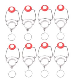 2/4/8/12/20/30PCS Ez Cork Cap Flip Top Stopper Root Beer Bottles Replacement Swing Tops Homebrew Brewing Wine Stoppers