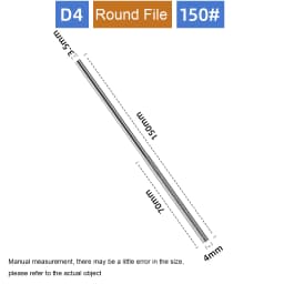 Diamond Cylindrical File 1/1.2/1.5/1.7/2.2/2.8/3.3/4/5/6mm Small Diameter Reaming File Grinding Tool Jade Alloy Assorted File