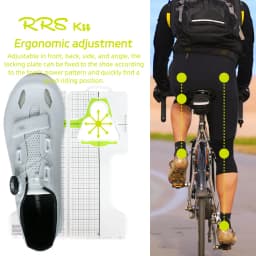 Rrskit Bicycle Pedal Cleats Adjustment Tool Road Bike Self Locking Pedal Cleat Tool For SPD K-E-O Cycling Locking Shoes Cleat
