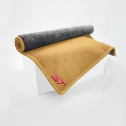 ST Emblem Logo Cleaning Drying Cloth Car Wash Rags Double Layer For Ford Focus x 2 3 Kuga Puma Fiesta ST Line MK3 MK2 MK4 S Max