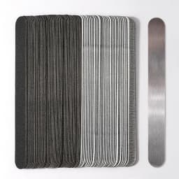 Nail File Replacement 100 to 180 Professional Limas Tools for Manicure Lime 240 Sandpaper Replaceable Gel Polishing Files Set