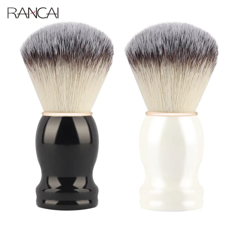Beard Shaving Brush Makeup Brushes 1pcs Wooden Handle Bristle Hair Salon Barber Soap Foam Shave Men Facial Cleaning Tools
