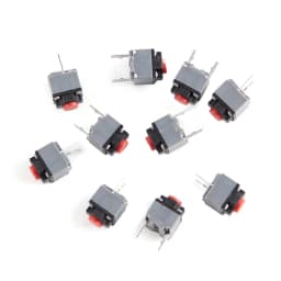 10/20Pcs Silent Micro Switch Mute Button 2Pin Tactile Push Switch for Wireless Wired Mouse Repair Replacement Parts