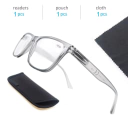 Oversized Reading Glasses Men Big Head Readers Women XL Eyeglasses Wide Square Large Read Glasses With Spring Hinge Clear Vision