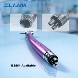 Colorful LED High Speed Dental Handpiece Push Button 3 Water Spray Air Turbine Low Noise Standard Head Dentistry Equipment Tools
