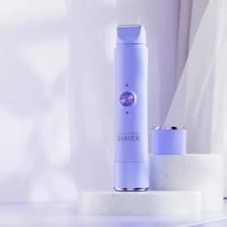 2-in-1 Wireless Rechargeable Electric Shaver, Suitable for Women - Dual Head Bikini Trimmer, Suitable for Both Dry and Wet Use