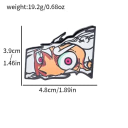 Popular Anime Brooches Luffy Zoro Ace Sunny Go Backpack Matching Apparel Pins Jewelry Brooch Gift