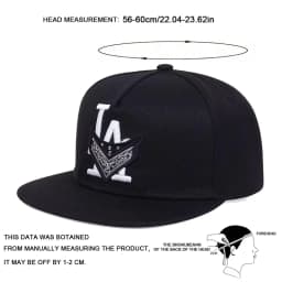 Unisex Los Angeles Embroidery Hip-hop Hats Spring Autumn Outdoor Adjustable Casual Baseball Caps Trucker Caps Sunscreen Hat