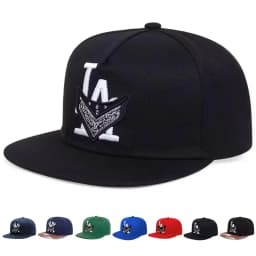 Unisex Los Angeles Embroidery Hip-hop Hats Spring Autumn Outdoor Adjustable Casual Baseball Caps Trucker Caps Sunscreen Hat