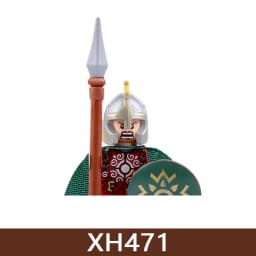 Medieval Castle Soldier Figures Building Blocks Military Roman Empire Knight Guard Heavy Cavalry Infantry Warrior Bricks Toy Boy