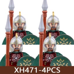 Medieval Castle Soldier Figures Building Blocks Military Roman Empire Knight Guard Heavy Cavalry Infantry Warrior Bricks Toy Boy