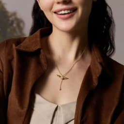 New Harry Golden Snitch Necklace Fashion Gold Alloy Angel Wings Pendant Suitable for Women and Girls Jewelry Gifts
