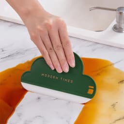 Non-Scratch Soft Silicone Handy Squeegee Kitchen Sink Countertop Squeegee Window Mirror Water Wiper Clean Scraping Film Scraper