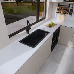 Glossy White Self-Adhesive Wallpaper Waterproof Oil-Proof PVC Cabinet Sticker Furniture Renovation Film for Kitchen