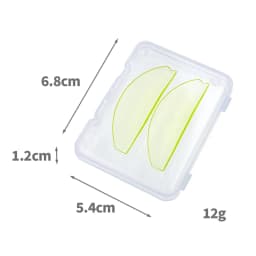9 Color Ultra Thin Silicone Eyelash Perm Pads Lashes Rods Shield Lifting 3D Eyelash Curler Accessories Applicator Makeup Tool
