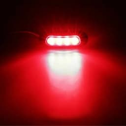  2Pcs Marine Navigation Lights Red Green LED Boat Navigation Light 12-24V Waterproof Sailing Signal Lamp Marine Yacht Light