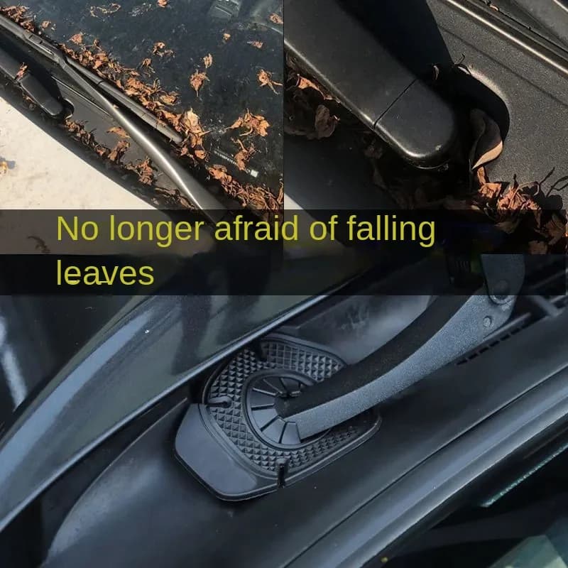 Car Windshield Wiper Hole Protective Cover Wiper Dustproof Bottom Sleeve Leaves Debris Prevention