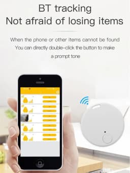 2026 Bicycle Anti-theft Anti-loss Mini GPS Tracker Bluetooth 5.0 GPS Device Elderly Children Tracking IOS Android Smart Finder