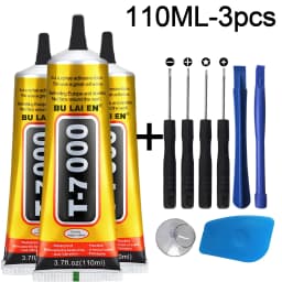 B7000 Mobile Phone Screen High-Strength Waterproof Adhesive With 9 in 1 Mobile Phone Repair Tools Disassemble Repair Set for Phone Screwdriver Combination Skid Multi Function Disassembly Kit .