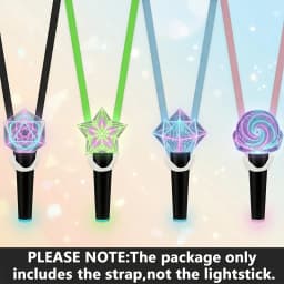 K-POP Crossbody Light Stick Strap Lanyard, Solid Color Light Stick Strap, Adjustable, Designed Specifically for Fan Gatherings