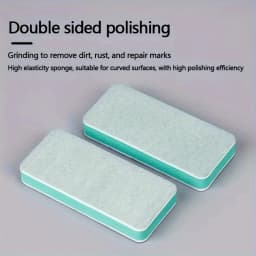 Miwayer 2/4 Pcs Double-Sided 1000 Grit Sanding Block for Guitar Fretboard Polishing Care - Fret Cleaning Tool