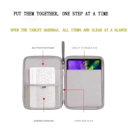 Tablet Sleeve Bag For iPad Pro 12 9 11 13 Inch Pouch iPad 10th 9th 8th 7th Generation Air 5 4 3 2021 2022 Waterproof Tablet Bag